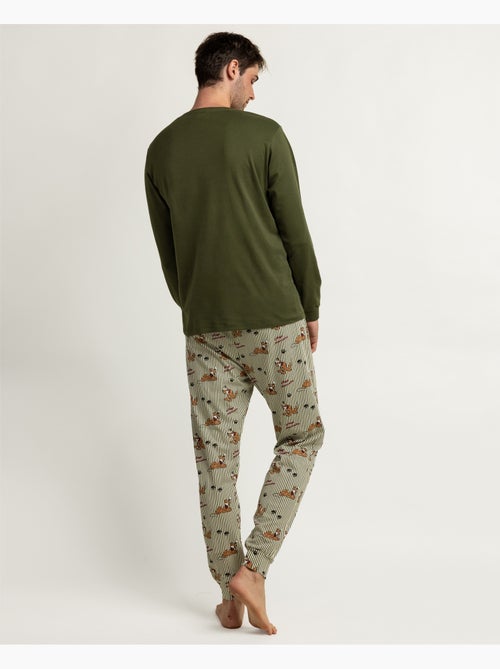DISNEY Pijama Manga Larga Pluto Stay Pawsome para Hombre - Kiabi DISNEY Pijama Manga Larga Pluto Stay Pawsome para Hombre - Kiabi