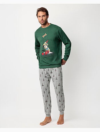 DISNEY Pijama Manga Larga Puppet Boy para Hombre