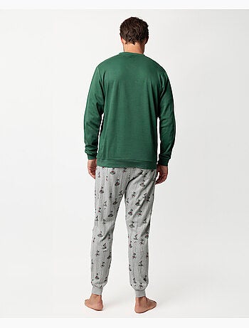 DISNEY Pijama Manga Larga Puppet Boy para Hombre