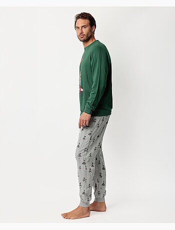 DISNEY Pijama Manga Larga Puppet Boy para Hombre