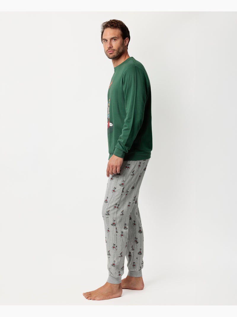 DISNEY Pijama Manga Larga Puppet Boy para Hombre Verde - Kiabi