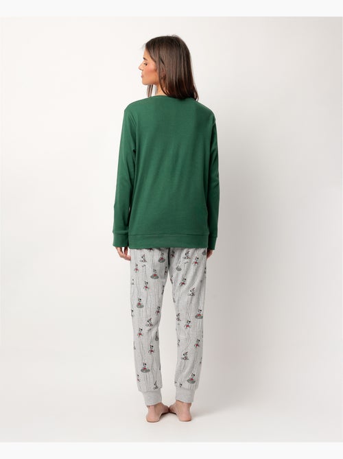 DISNEY Pijama Manga Larga Puppet Boy para Mujer - Kiabi DISNEY Pijama Manga Larga Puppet Boy para Mujer - Kiabi