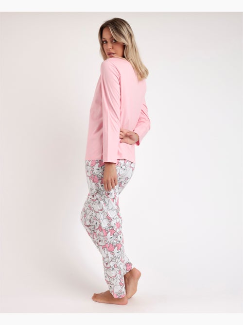 DISNEY Pijama Manga Larga Sleepy Marie para Mujer - Kiabi DISNEY Pijama Manga Larga Sleepy Marie para Mujer - Kiabi