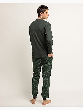 DISNEY Pijama Manga Larga Sleepy para Hombre