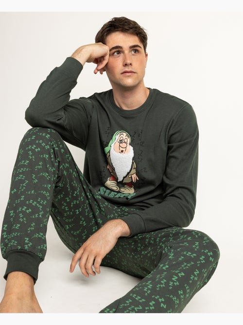 DISNEY Pijama Manga Larga Sleepy para Hombre - Kiabi