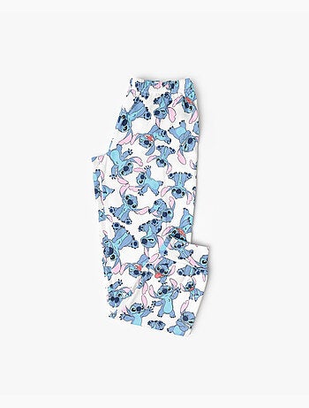DISNEY Pijama Manga Larga Stitch & Angel para Niña