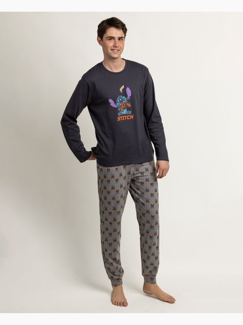 DISNEY Pijama Manga Larga Stitch Arcade para Hombre - Kiabi