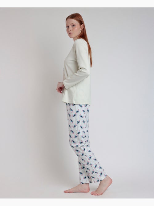 DISNEY Pijama Manga Larga Stitch Pyjamas para Mujer - Kiabi DISNEY Pijama Manga Larga Stitch Pyjamas para Mujer - Kiabi