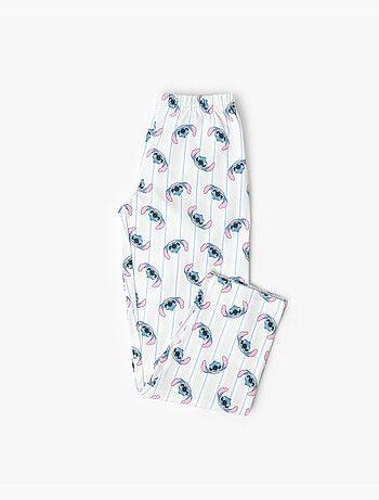 DISNEY Pijama Manga Larga Stitch Pyjamas para Niña