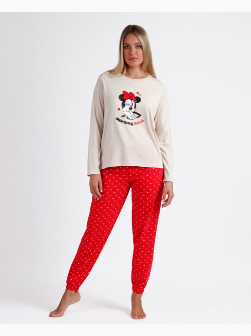 DISNEY Pijama Manga Larga Sweet Dreams para Mujer - Kiabi DISNEY Pijama Manga Larga Sweet Dreams para Mujer - Kiabi