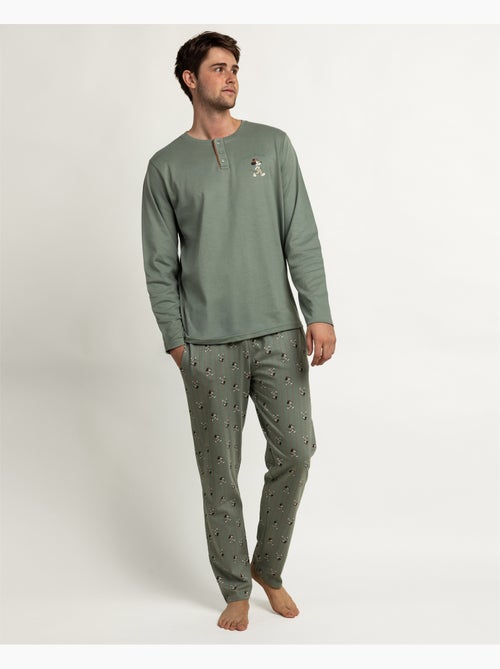Disney pijama manga larga tapeta daily habits para hombre - Kiabi