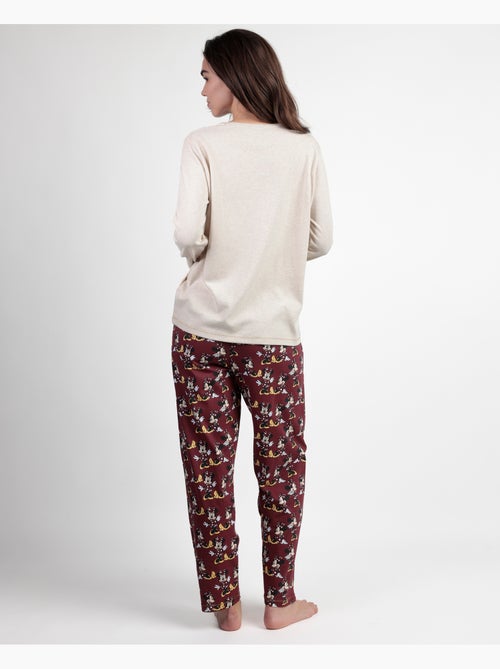 Disney pijama manga larga tapeta minnie mouse para mujer - Kiabi Disney pijama manga larga tapeta minnie mouse para mujer - Kiabi