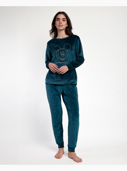 DISNEY Pijama Manga Larga Terciopelo Cosmic Wheel para Mujer - Kiabi