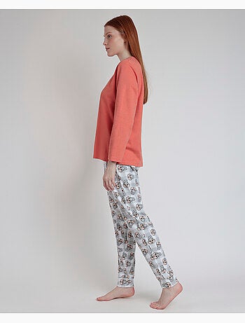 DISNEY Pijama Manga Larga Thumper para Mujer