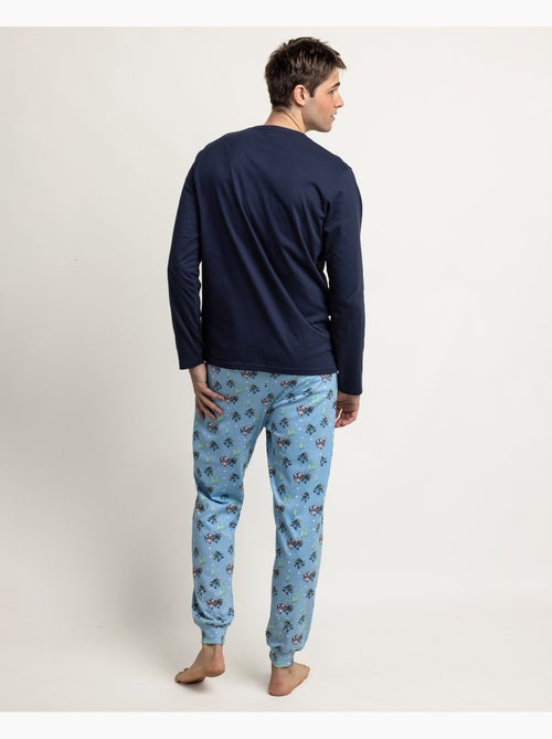 DISNEY Pijama Manga Larga Winter With Stitch para Hombre - Kiabi DISNEY Pijama Manga Larga Winter With Stitch para Hombre - Kiabi