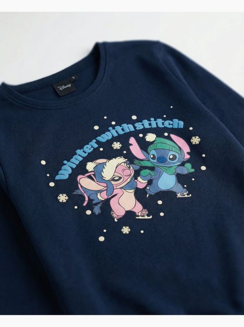 DISNEY Pijama Manga Larga Winter With Stitch para Niña - Kiabi DISNEY Pijama Manga Larga Winter With Stitch para Niña - Kiabi