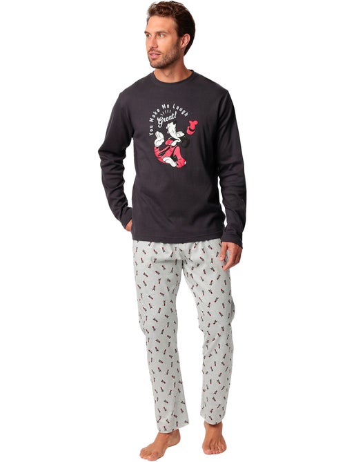 DISNEY Pijama Manga Larga You Make Me Laugh para Hombre - Kiabi