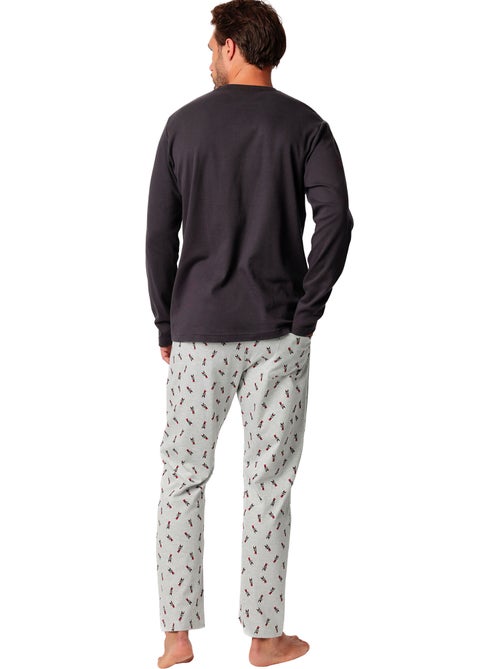 DISNEY Pijama Manga Larga You Make Me Laugh para Hombre - Kiabi