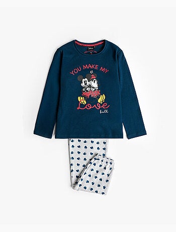 DISNEY Pijama Manga Larga You Make Me Love para Niña