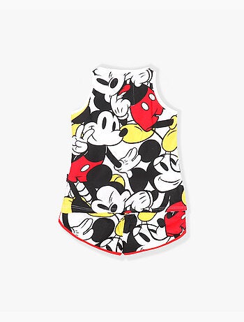 DISNEY Pijama Sin Mangas Big Mickey para Niña