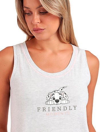 DISNEY Pijama Sin Mangas Dalmatians para Mujer