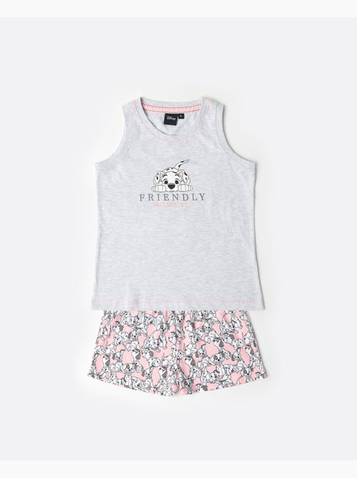 DISNEY Pijama Sin Mangas Dalmatians para Niña - Kiabi DISNEY Pijama Sin Mangas Dalmatians para Niña - Kiabi
