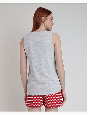 DISNEY Pijama Sin Mangas Generals para Mujer