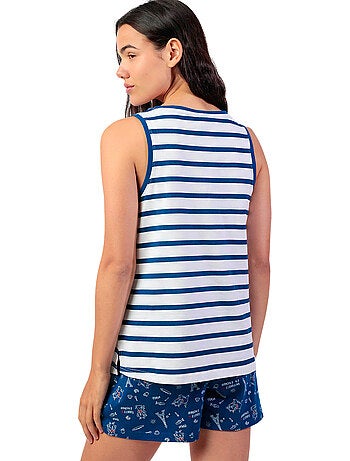 DISNEY Pijama Sin mangas Marie Paris para Mujer