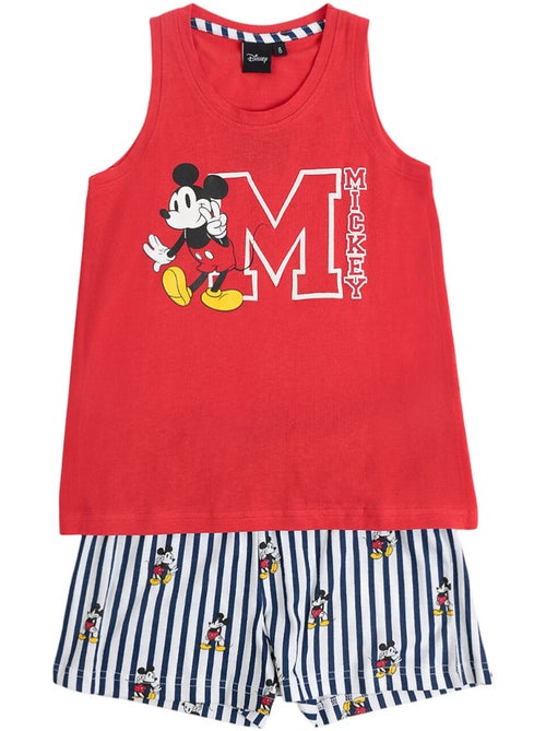 DISNEY Pijama Sin Mangas Mickey Ny Summer para Niña - Kiabi DISNEY Pijama Sin Mangas Mickey Ny Summer para Niña - Kiabi