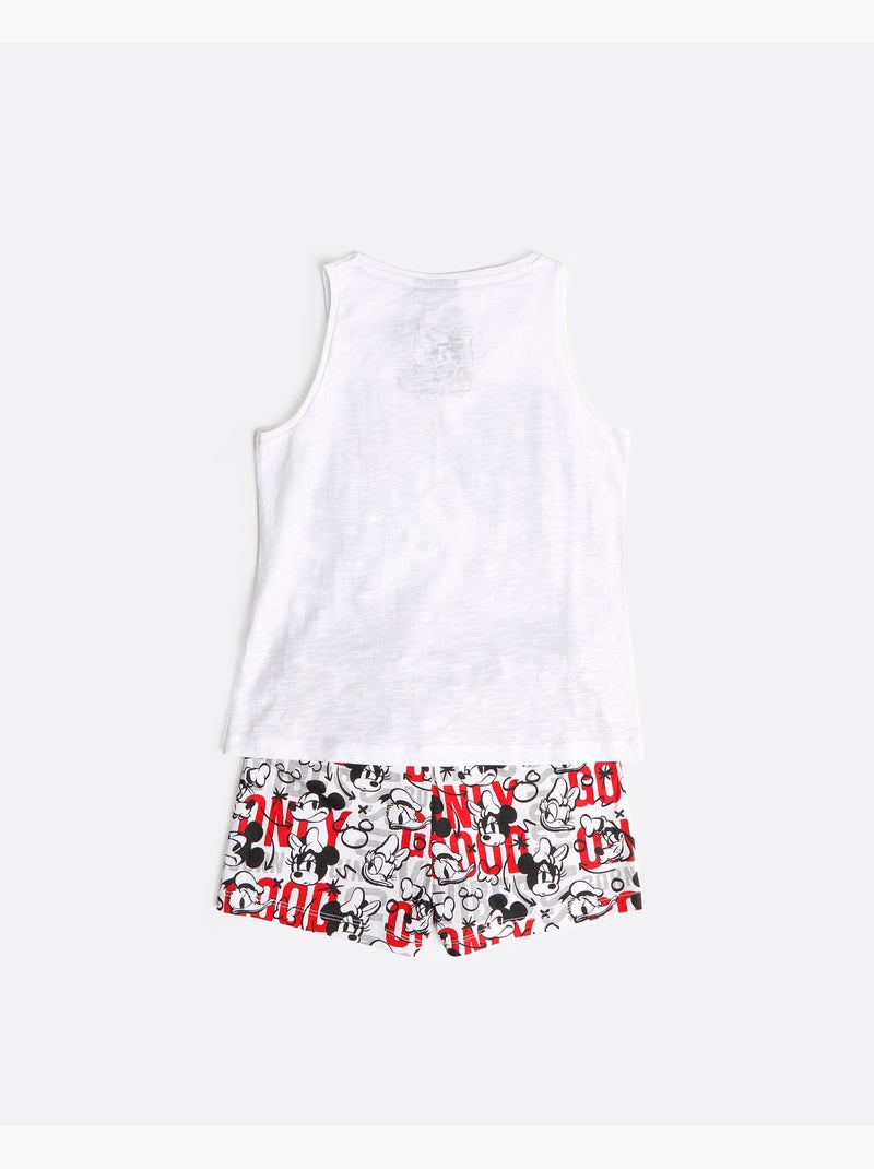 DISNEY Pijama Sin Mangas Stay True para Niña Blanco - Kiabi