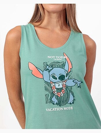 DISNEY Pijama Sin mangas Vacation Mode para Mujer