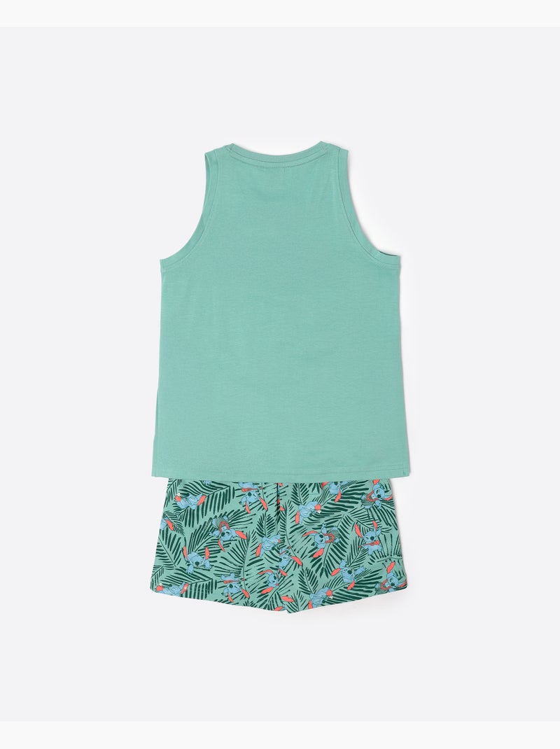 DISNEY Pijama Sin mangas Vacation Mode para Niña Verde - Kiabi
