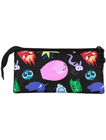 Disney Pixar Del Revés 2 / Inside Out 2 Feeling Estuche Portatodo Triple, Multicolor