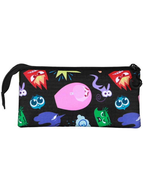 Disney Pixar Del Revés 2 / Inside Out 2 Feeling Estuche Portatodo Triple, Multicolor - Kiabi Disney Pixar Del Revés 2 / Inside Out 2 Feeling Estuche Portatodo Triple, Multicolor - Kiabi