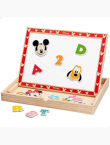 Disney Pizarra magnética de madera 2 en 1 WOOMAX