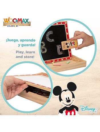 Disney Pizarra magnética de madera 2 en 1 WOOMAX