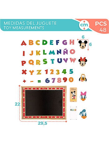 Disney Pizarra magnética de madera 2 en 1 WOOMAX