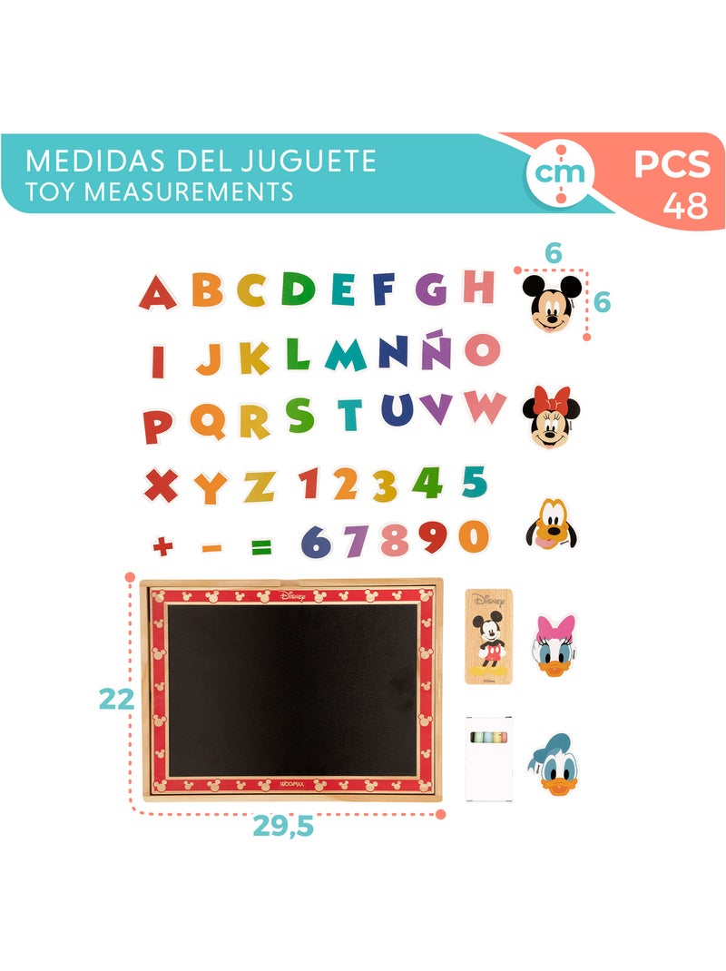 Disney Pizarra magnética de madera 2 en 1 WOOMAX N/D - Kiabi