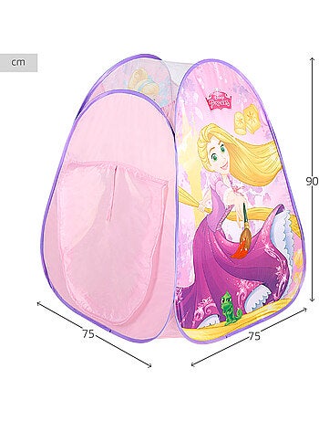 Disney princess tienda de campaña infantil pop up 75x75x90 cm
