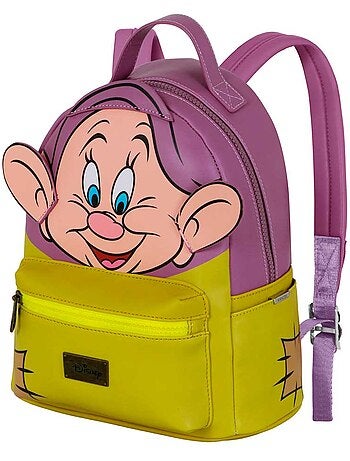 Disney Siete Enanitos Dopey Mochila Heady, Morado