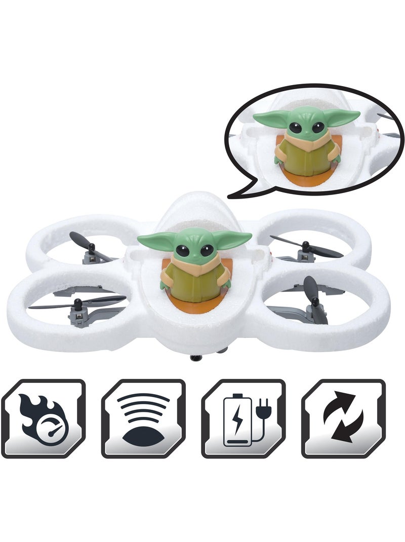 Disney Star Wars Grogu RC Hover Pod Blanco - Kiabi