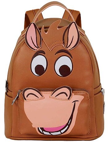 Disney Toy Story Bullseye Mochila Heady Pq Premium, Marrón