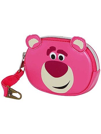 Disney Toy Story Lotso Cariñoso Monedero Pill, Rosa