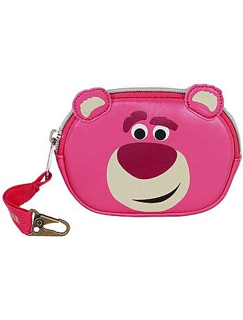 Disney Toy Story Lotso Cariñoso Monedero Pill, Rosa