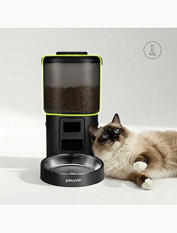 Dispensador automático de comida para gatos – Peluvio Crispy
