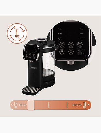 Dispensador de agua caliente para biberones LIONELO Babypresto 2.0 - Lámpara UV - 3L - 40-100°C