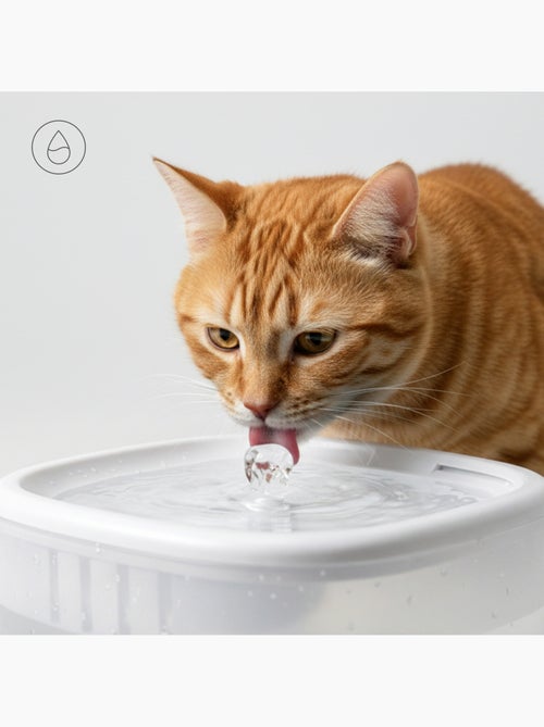 Dispensador de comida y fuente para gatos PELUVIO Feast - Kiabi Dispensador de comida y fuente para gatos PELUVIO Feast - Kiabi