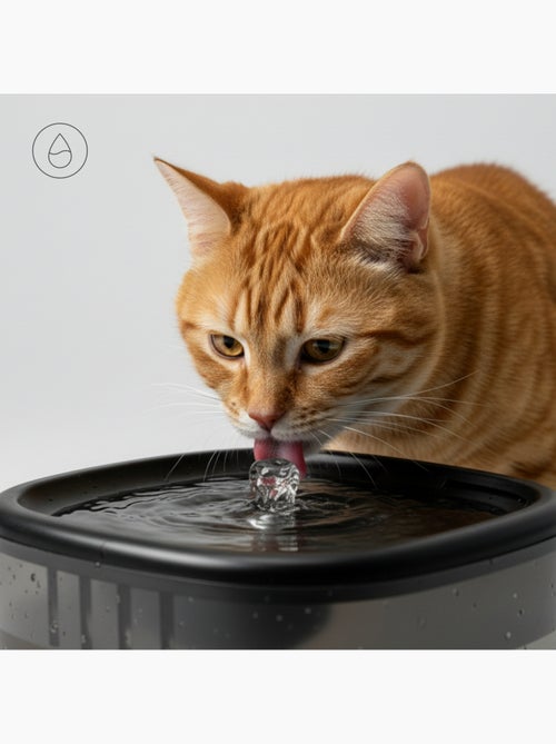 Dispensador de comida y fuente para gatos PELUVIO Feast - Kiabi Dispensador de comida y fuente para gatos PELUVIO Feast - Kiabi