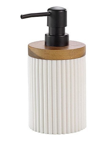 Dispensador de jabón de acacia