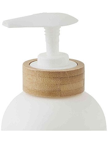 Dispensador de jabón de bambú